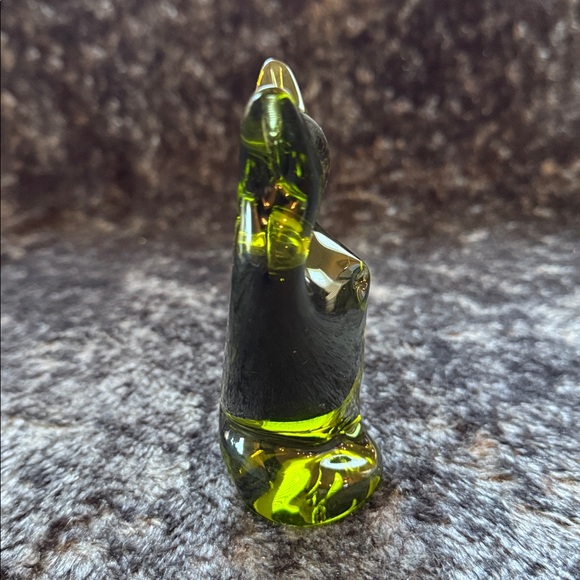 Vintage Viking Avocado Green Owl with sticker  💚🦉 … In superb condition! - Picture 3 of 10